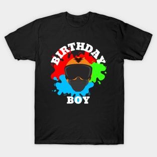 Birthday Boy Paintball T-Shirt